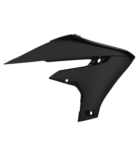 Пластмасови капаци за радиатор Polisport Yamaha YZ450F - 2018-21 Black