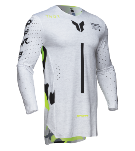 Мотокрос джърси THOR SPORTMODE RIOT WHITE/ACID