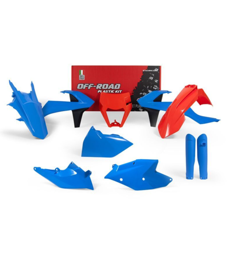 Комплект пластмаси RACETECH Plastic Kit Vintage Blue/Orange Limited Edition KTM 17-19