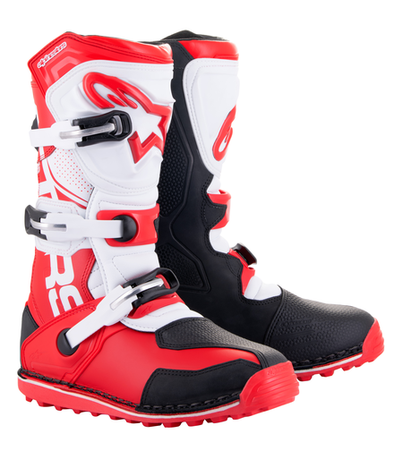 Мотокрос ботуши ALPINESTARS TECH-T RED/BLACK/WHITE