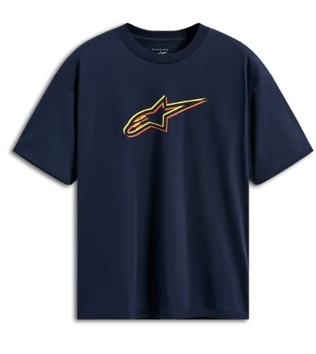 Тениска ALPINESTARS SS CSF OVERSIZED ALTER NAVY