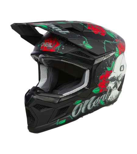 Мотокрос каска O'NEAL 3SERIES MELANCIA BLACK/MULTI V.24