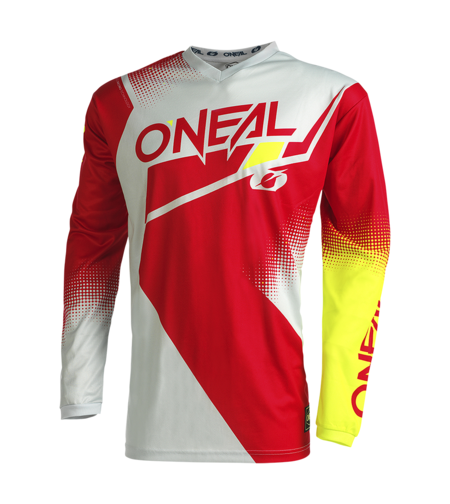 Мотокрос джърси O'NEAL RACEWEAR V.22 RED/GRAY/NEON YELLOW