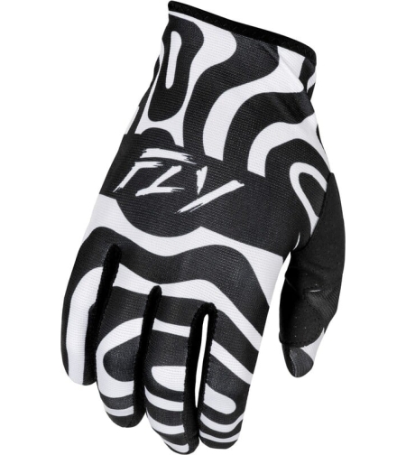 Мотокрос ръкавици FLY RACING Lite L.E. Abyss- White/Black 2025