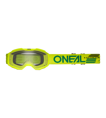 Детски крос очила O'NEAL B-10 SOLID NEON YELLOW - CLEAR V.24