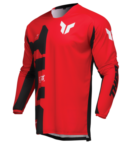 Мотокрос джърси THOR LAUNCHMODE FORGE RED
