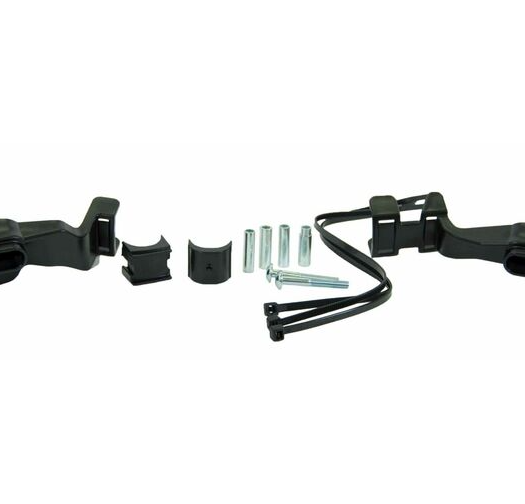 Монтажен комплект за протектори за кормило RACETECH Mounting Kit HP1/HP2 Handguard Black