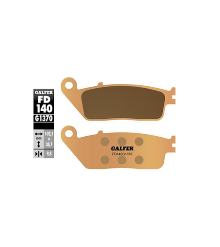 Предни/Задни мото накладки Galfer SINTERED COMPOUND FD140G1370