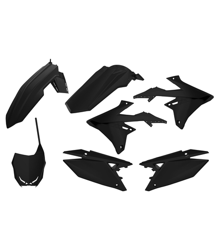 Пластмасов MX кит Polisport за Suzuki RMZ250 -2019-21 Black