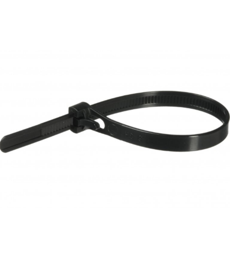 Свински опашки за многократна употреба POLISPORT Reusable zip tie комплект 12бр