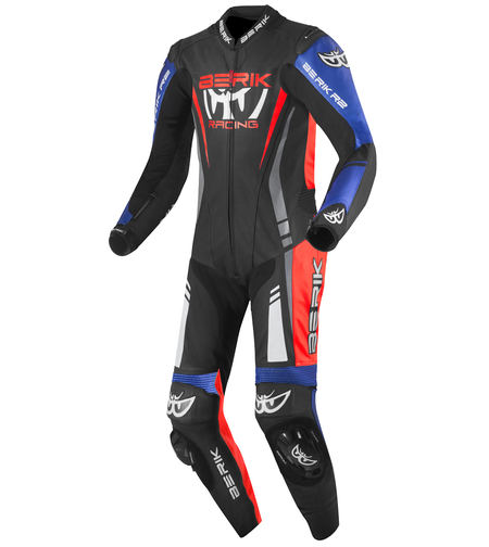 Кожен Мото Екип BERIK ABSOLUTE GP Black/Red/Blue