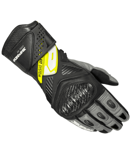 Мото ръкавици SPIDI CARBO FIT YELLOW FLUO
