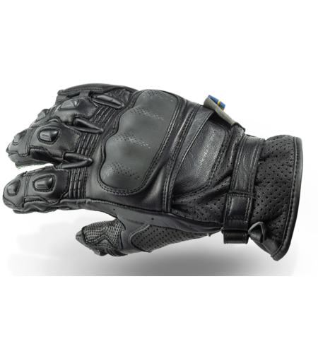 Мото ръкавици Lindstrands Holen Black