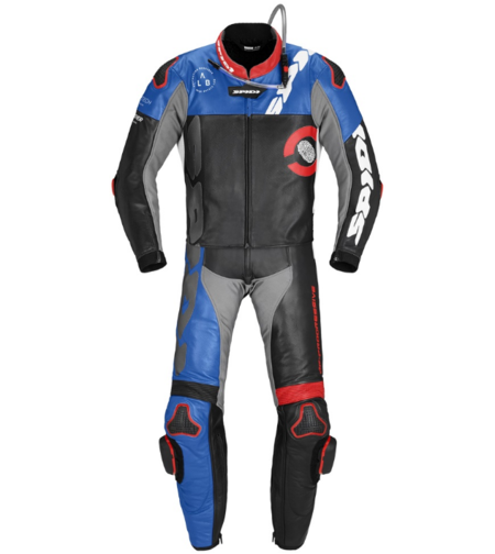 Кожен мото екип SPIDI DP-PROGRESSIVE TOUR Black/Red/Blue
