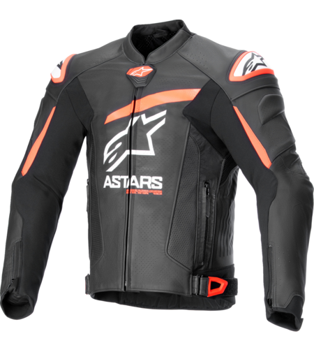 Кожено яке ALPINESTARS GP PLUS R V4 Airflow BLACK/RED