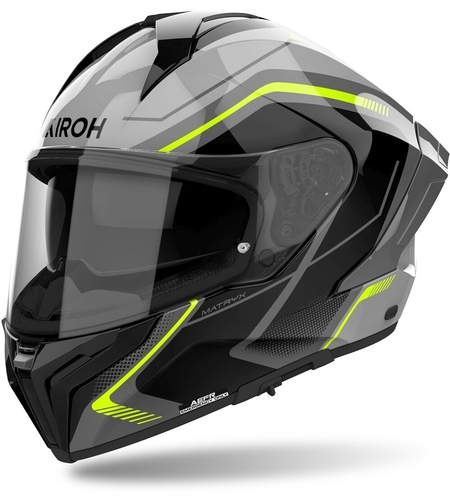 Шосейна каска AIROH MATRYX WIDE YELLOW