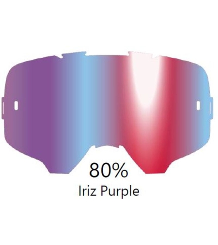 Iriz плака за очила Leatt Velocity-Purple 80%