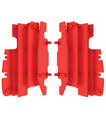 Преден предпазител за радиатор POLISPORT HONDA CR125 CR250 - 2005-07 - RED