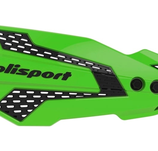 Протектори за кормило POLISPORT MX FLOW KX250F 20/22 KX450F 19/22 GREEN/BLACK