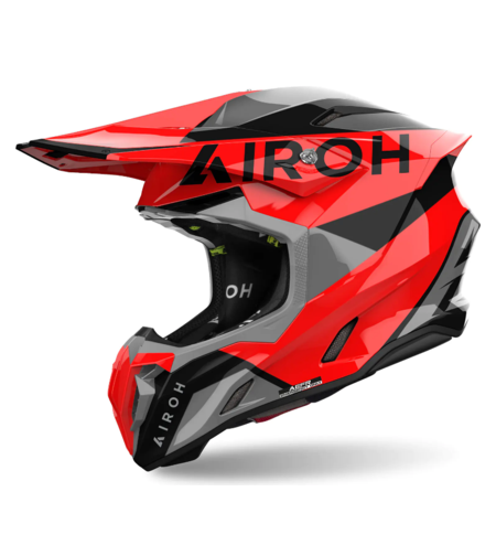 Мотокрос каска AIROH TWIST 3 KING RED GLOSS