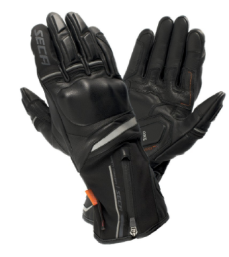 Текстилни мото ръкавици SECA STORM BLACK