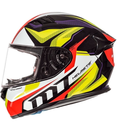 КАСКА MT KRE LOOKOUT G4 GLOSS FLUO YELLOW