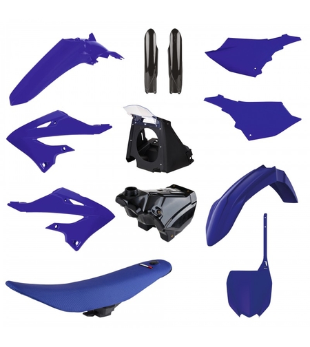 Комплект рестайлинг пластмаси POLISPORT Restyling Kit Yamaha YZ 125/250 (2002-2021) ОЕМ