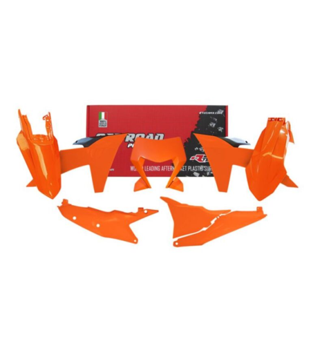 Комплект пластмаси RACETECH Plastic Kit 6 pcs KTM EXC 2024 (Orange/Black)