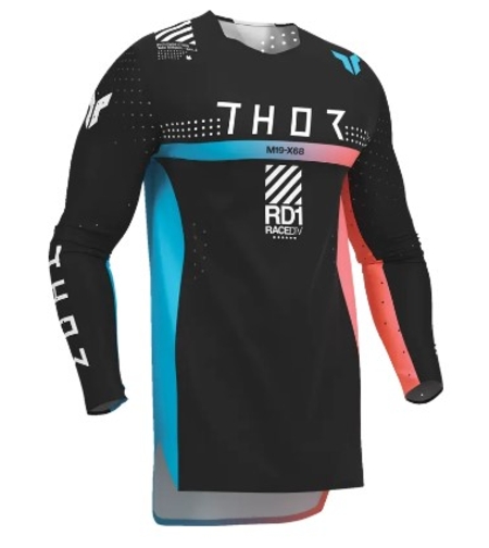 Мотокрос джърси THOR SPORTMODE SYNTH BLACK