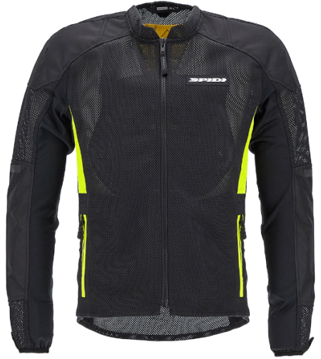 Лятно яке с протектори SPIDI SUPER NET Yellow fluo