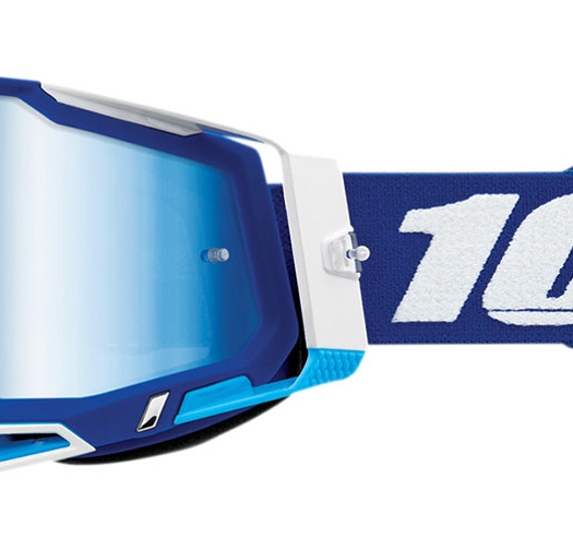 Мотокрос очила 100% RACECRAFT2  BLUE-MIRROR BLUE