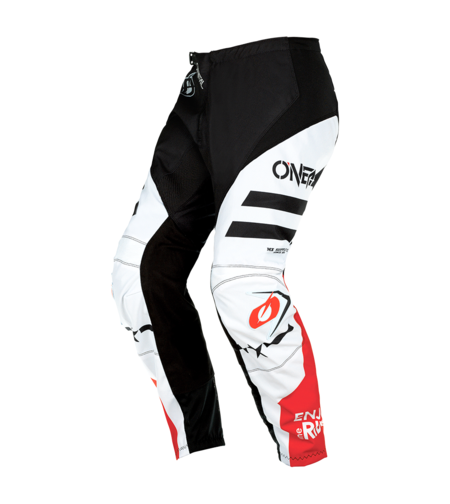 Детски мотокрос брич O'NEAL ELEMENT SQUADRON V.22-WHITE/BLACK