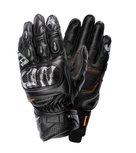 Кожени ръкавици SECA TRACKDAY SHORT BLACK