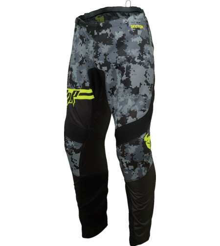 Детски мотокрос брич THOR YOUTH SECTOR DIGI BLACK/ACID