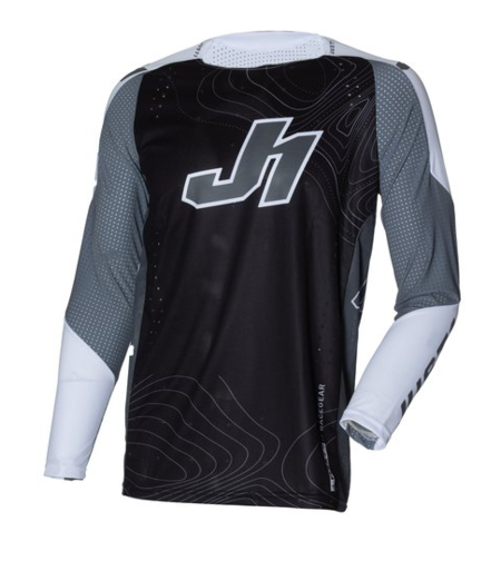 Мотокрос джърси Just1 J-Flex 2.0 Frontier Black/White