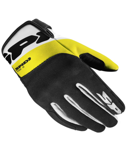 Текстилни мото ръкавици SPIDI Flash-KP Tex Yellow fluo