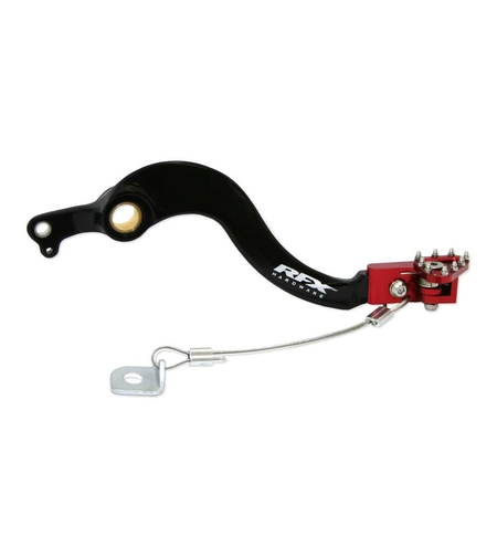 Заден спирачен лост RFX Pro FT CRF 250 L (MD38) (Black/Red) - Honda CRF250
