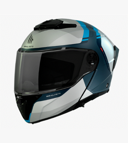 Отваряема каска MT ATOM 2 SV EMALLA C17 MATT BLUE