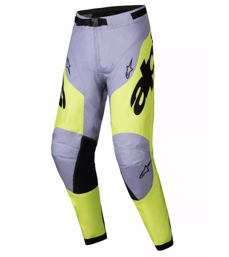 Мотокрос брич ALPINESTARS RACER VEIL GRAY/YELLOW
