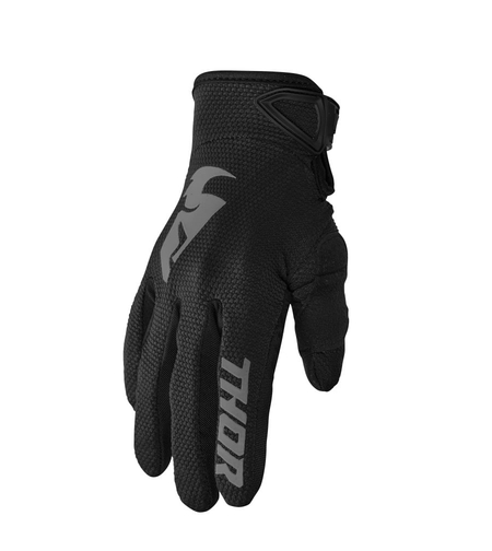 Дамски мотокрос ръкавици THOR WOMEN'S SECTOR BLACK/GRAY