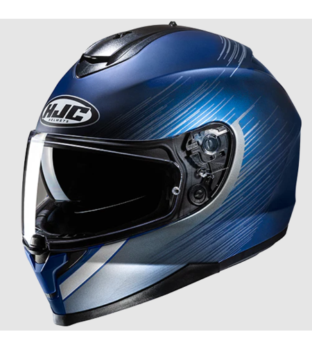 Каска HJC C70N SWAY BLUE/SILVER
