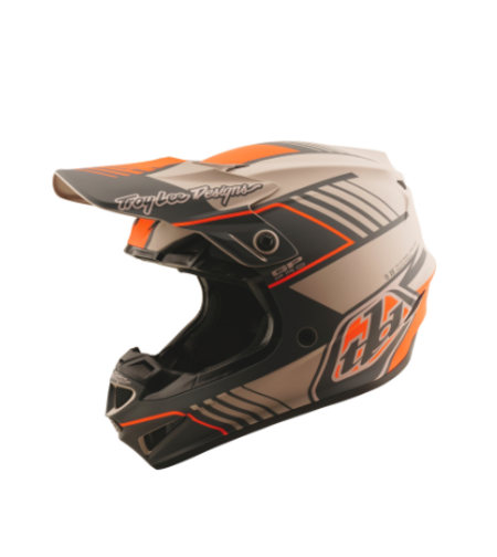 Mотокрос каска TROY LEE DESIGNS GP Pro Segment - Taupe