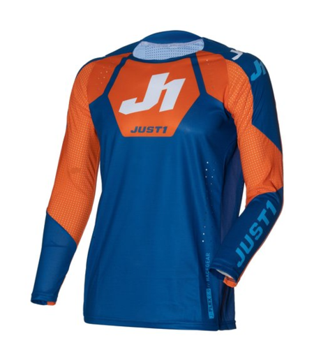 Мотокрос джърси Just1 J-Flex 2.0 District Blue/Orange