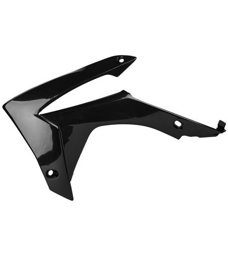 Пластмасови капаци за радиатор Polisport HONDA CRF250R - 2010-13 /CRF450R - 2009-12 BLACK