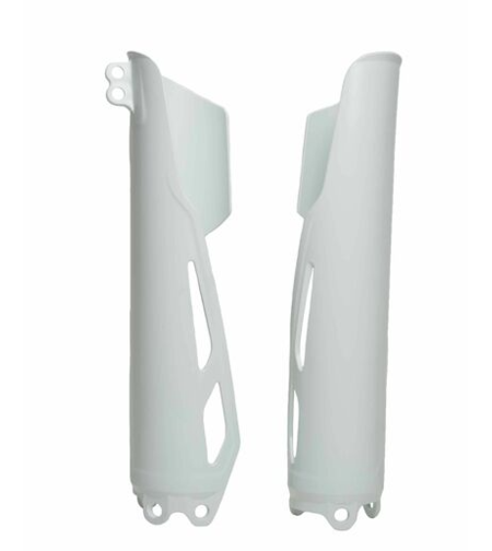 Предпазители за колове RACETECH Fork Guards - White CRF 250R 18-21 / 450R 17-24