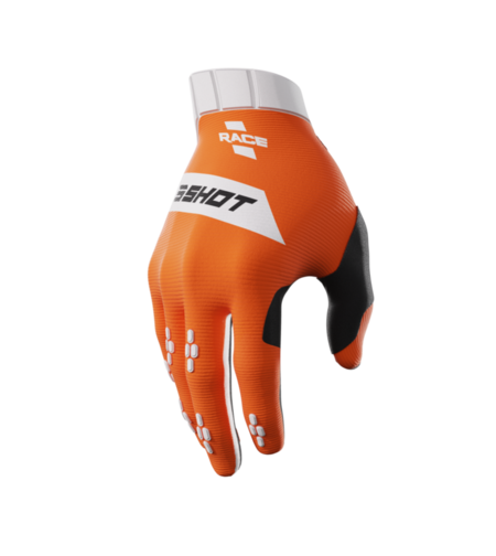 Мотокрос ръкавици SHOT Race Orange