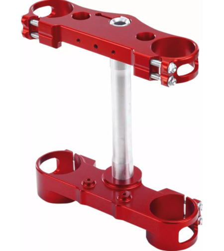 Трипътник KITE TRIPLE CLAMP KTM/HUSQ/GASGAS 85CC RED