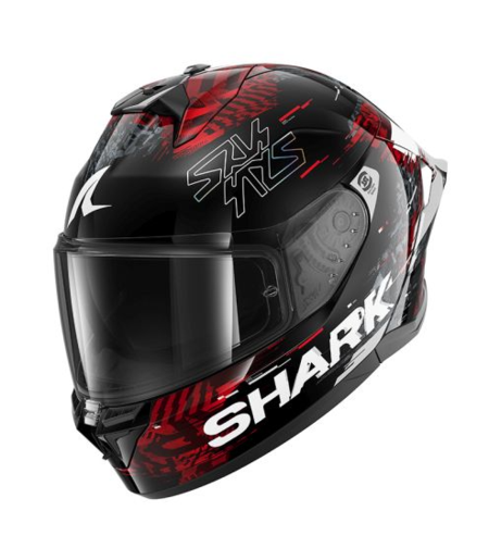 Каска SHARK SKWAL CUP SPEED-VIB BLACK/RED/SILVER
