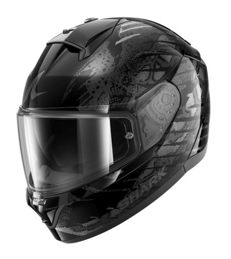Каска SHARK RIDILL 2 REPTAIA BLACK/GREY