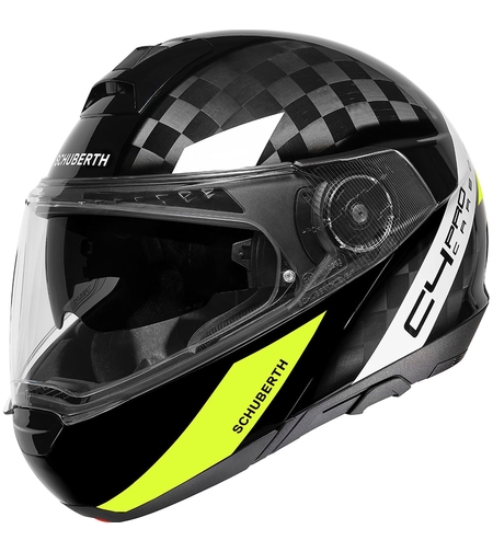 Мото каска SCHUBERTH C4 PRO CARBON AVIO YELLOW